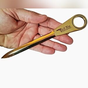 Commemorative Civil War Weekend Letter Opener & Magnifying Glass